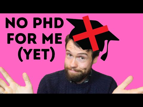 Why I Quit My PhD