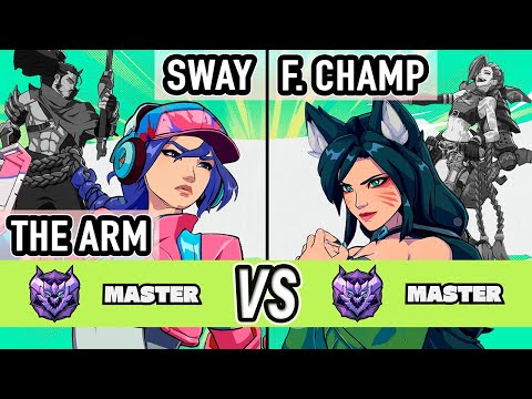 2XKO ▰ Sway + TheArm (Caitlyn / Yasuo) vs Filipino Champ (Jinx / Ahri) ▰ High Level Gameplay