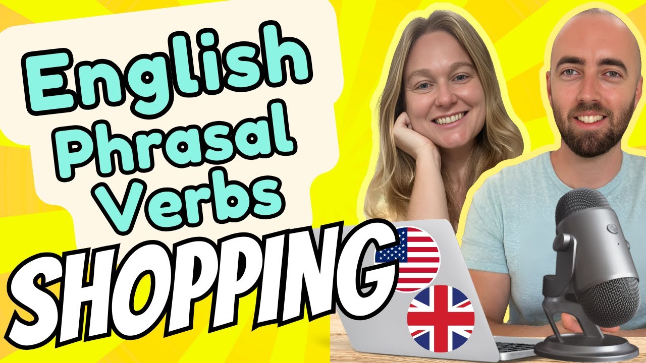 PV4 Learn Shopping Phrasal Verbs Vocabulary | Common Everyday English for Shopping and Clothes