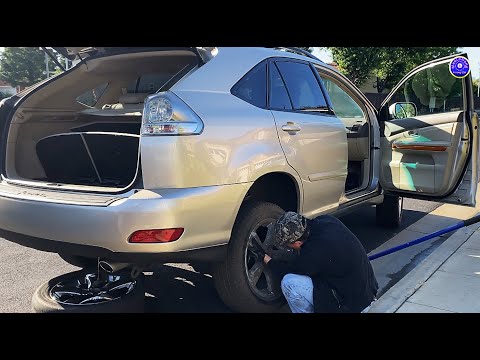 Qhia Pojniam Hloov Log Tsheb Tom Ib Tog Kev Lexus RX350