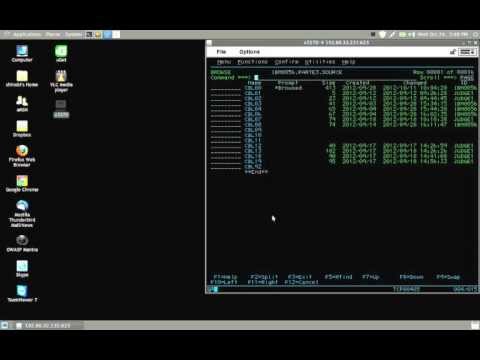 My first application in COBOL running on the IBM z/Os