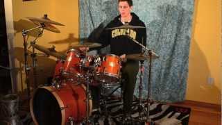 preview picture of video 'Blast Beats Ex. 11-13 Double Bass Drumming Explained'