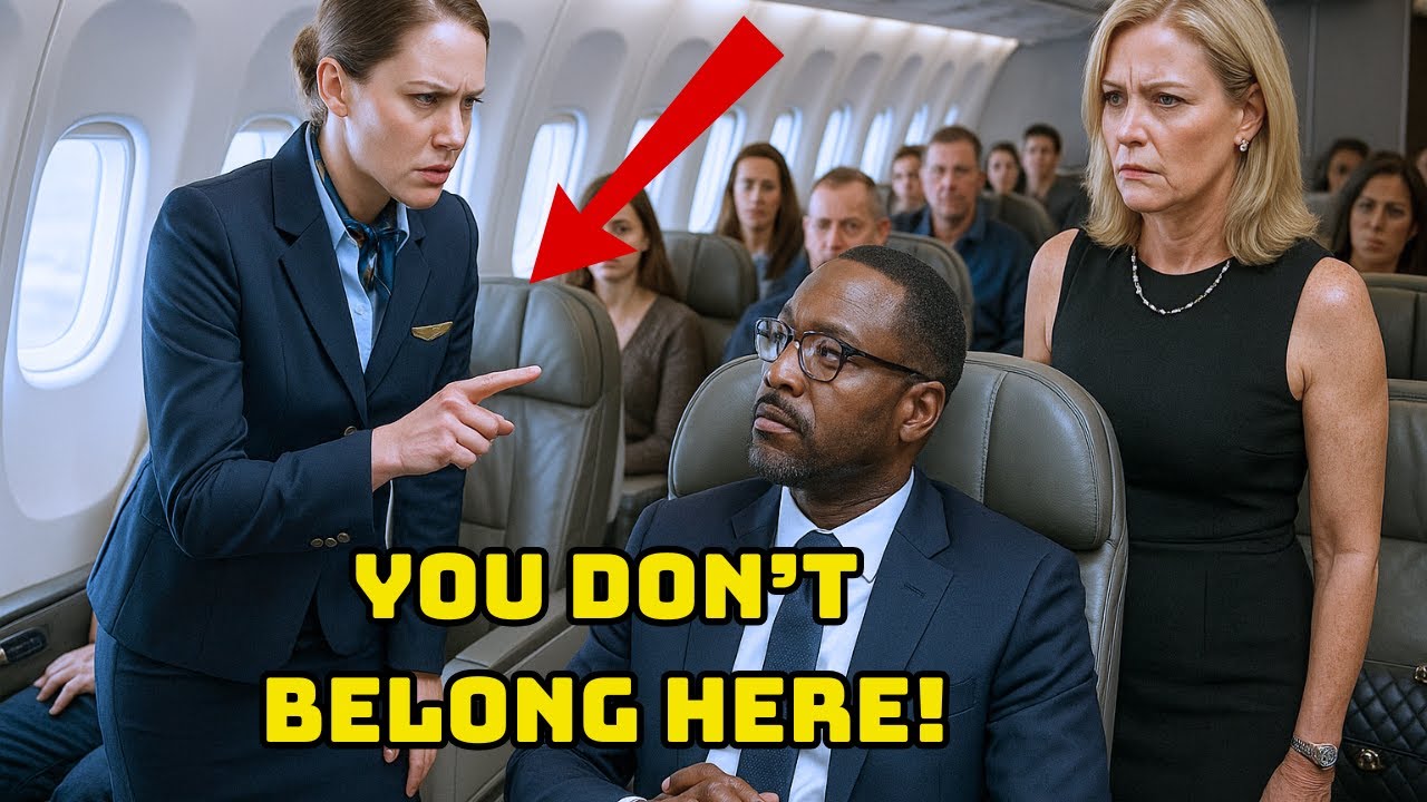 Black CEO Denied First Class Seat — 10 Minutes Later, He Fires the Entire Airline Crew