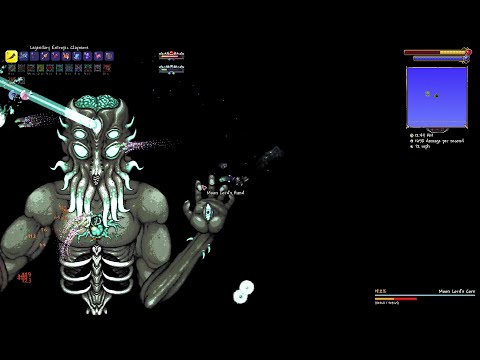 Moon Lord plus Game Credits [Terraria][Calamity][Revengeance][Master][Melee]