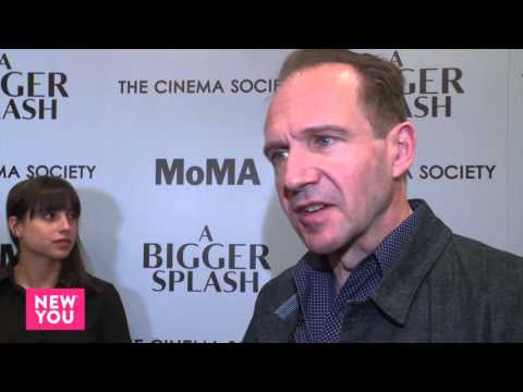 Ralph Fiennes at A Bigger Splash New York Premiere