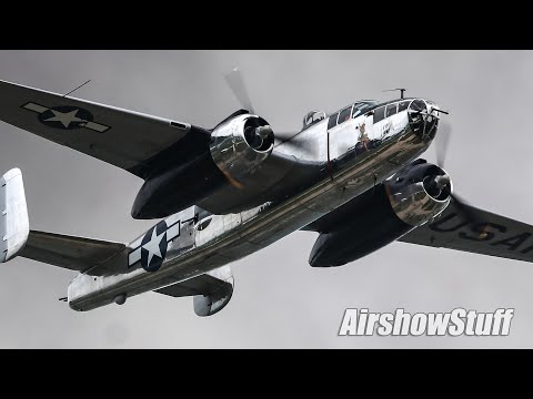 WWII Bomber Flybys w/ P-51 Mustang Escorts! - EAA AirVenture Oshkosh 2021