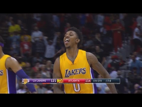 Nick Young With the Dagger 3-Pointer | Lakers vs Hawks | November 2, 2016 | 2016-17 NBA Season
