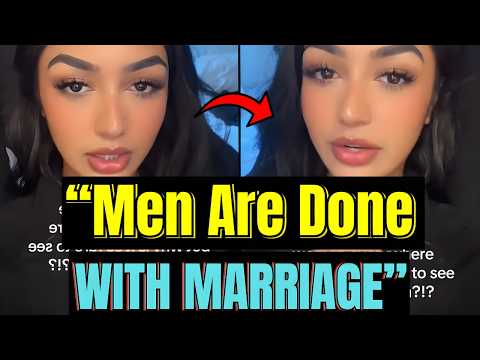 Why Aren't Men "GETTING MARRIED" Anymore | Men "GIVING UP" On Marriage | Women Hitting The Wall