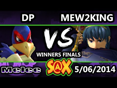 S@X Weekly - CT EMP Mew2King (Marth Sheik) Vs. DP (Falco) SSBM Winners Finals -  Smash Melee