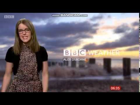 Alex Osbourne South Today morning weather 2019 12 13