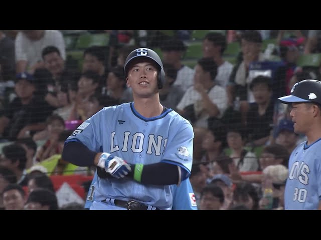【2回裏】今季初打点!! ライオンズ・村田怜音 しぶとくライト前へ運ぶタイムリーヒット!! 2025年8月1日 埼玉西武ライオンズ 対 千葉ロッテマリーンズ