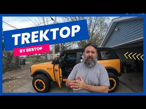Installing The Bestop Trektop 2021 Ford Bronco