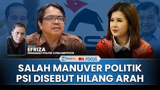 [FULL] PSI Disebut Salah Langkah Seret JK, Pengamat: Sempat Berbobot, Kini Kehilangan Arah Politik