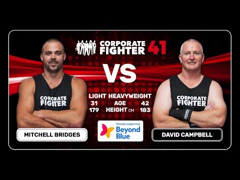 Corporate Fighter 41 - Mitchell Bridges v David Campbell