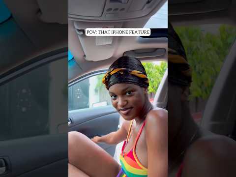 Good iPhone feature😂😂 #comedy #trend #funny #iphone