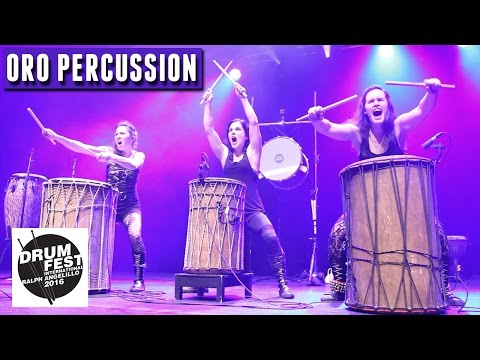 Joannie Labelle & ORO Percussion - 2016 Drum Festival International Ralph Angelillo