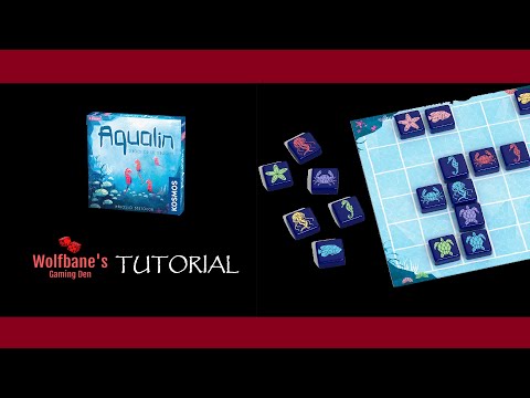 Aqualin [Board Game] - Tutorial / How To Play