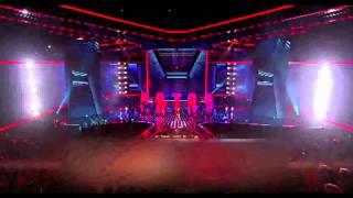 Astro (Brian Bradley) Performs on the Second Live Show - Lose Yourself - X Factor USA.