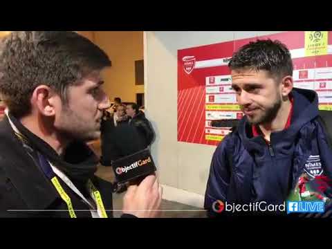 Victoire du Nîmes Olympique face à Nantes, réaction de Théo Valls