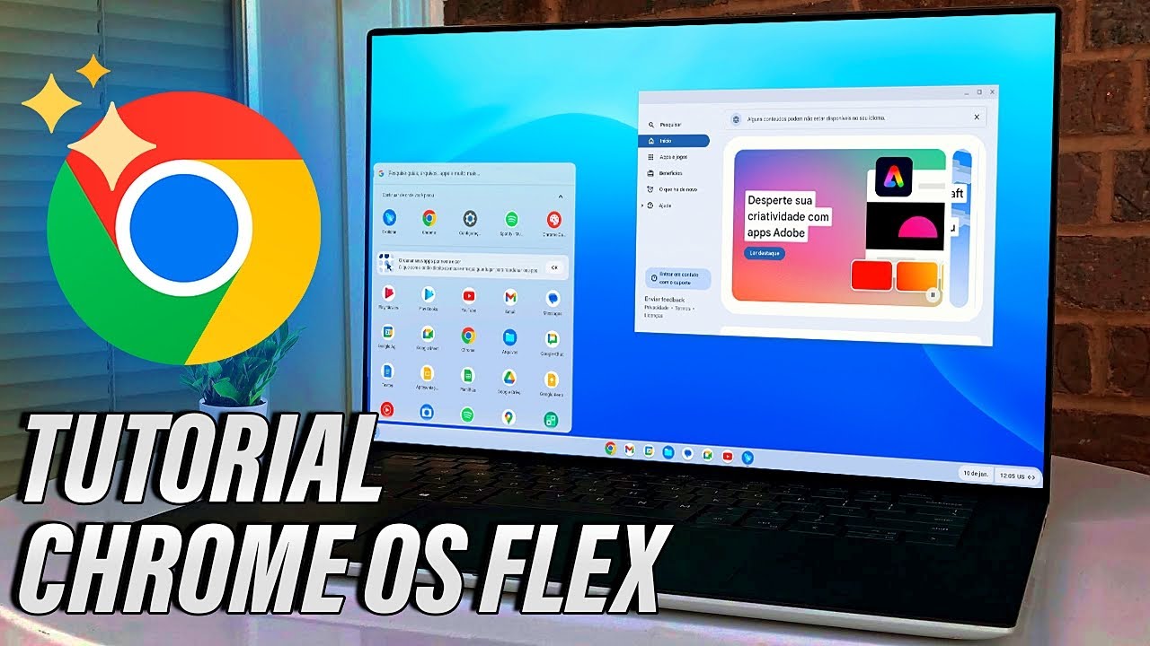 CHROME OS FLEX 2024: COMO BAIXAR E INSTALAR EM QUALQUER PC/NOTEBOOK !