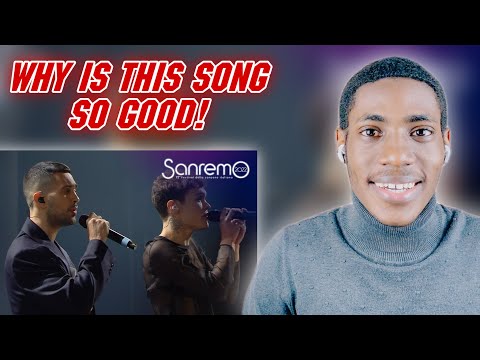 Mahmood & Blanco Cantano - Brividi || FOREIGN REACTS