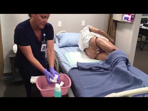 Colorado CNA | Skill 21 | Provides Perineal Care (Peri-Care) for Female