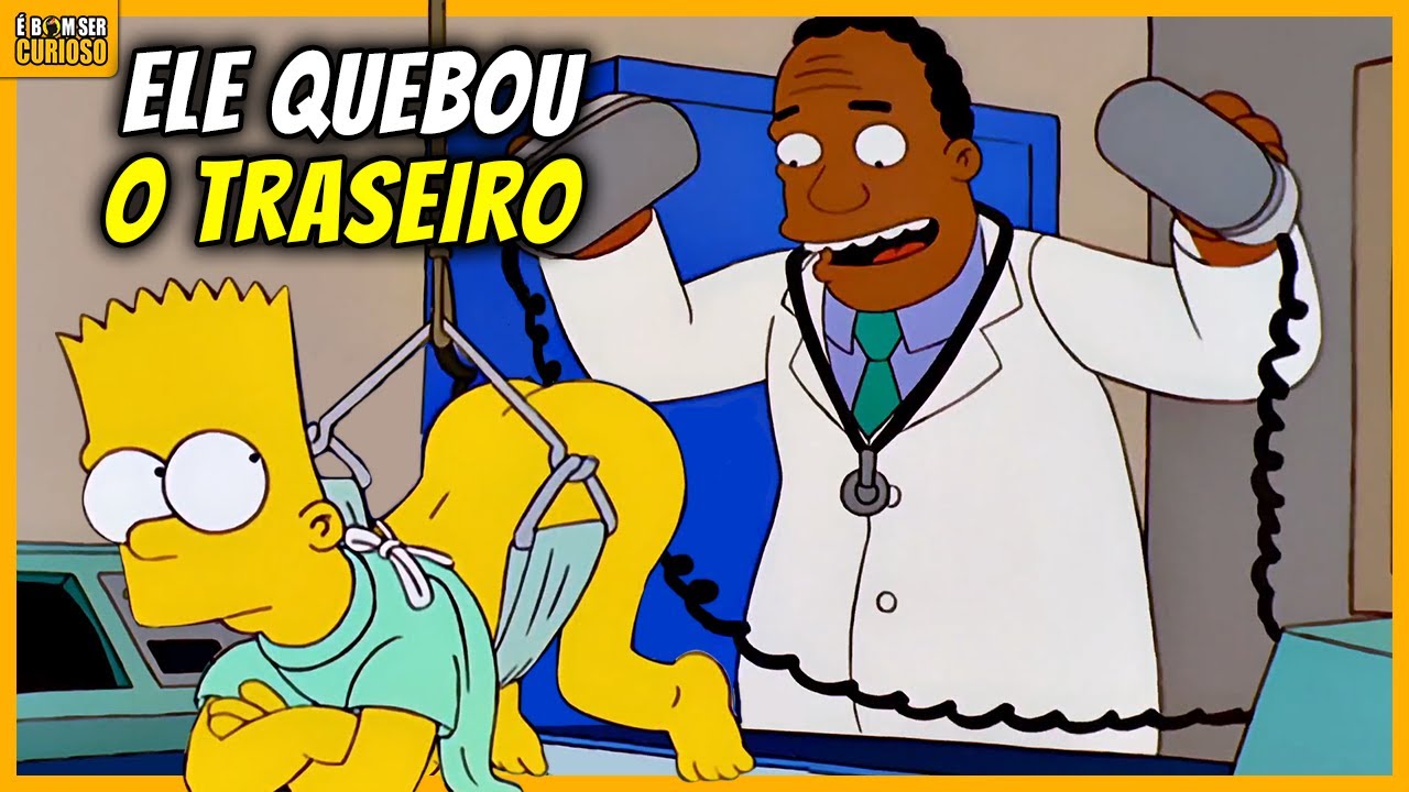 O DIA QUE AVIADARAM O BART - Os Simpsons