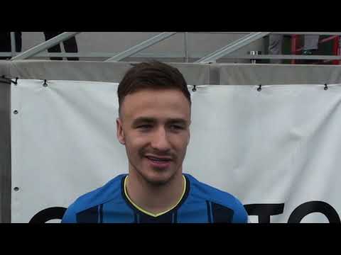 Dawid Niedbała po meczu z Pogonią Siedlce (11.05.2019)