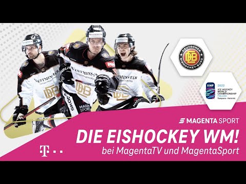 Alle deutschen Spiele & die K.o.-Phase der Eishockey-WM live | MAGENTA TV | MAGENTA SPORT