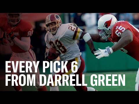 EVERY Darrell Green Pick-Six From His 20 Seasons in the NFL | Washington Commanders