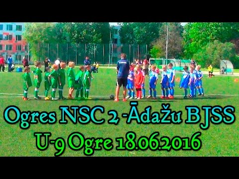 Ogres NSC 2 - Ādažu BJSS Vidzemes zona U-9 B grupa, Ogrē, 18.06.2016