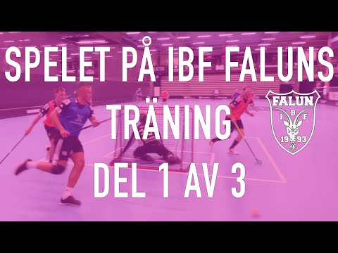Spelet på IBF Faluns träning [del 1 av 3]