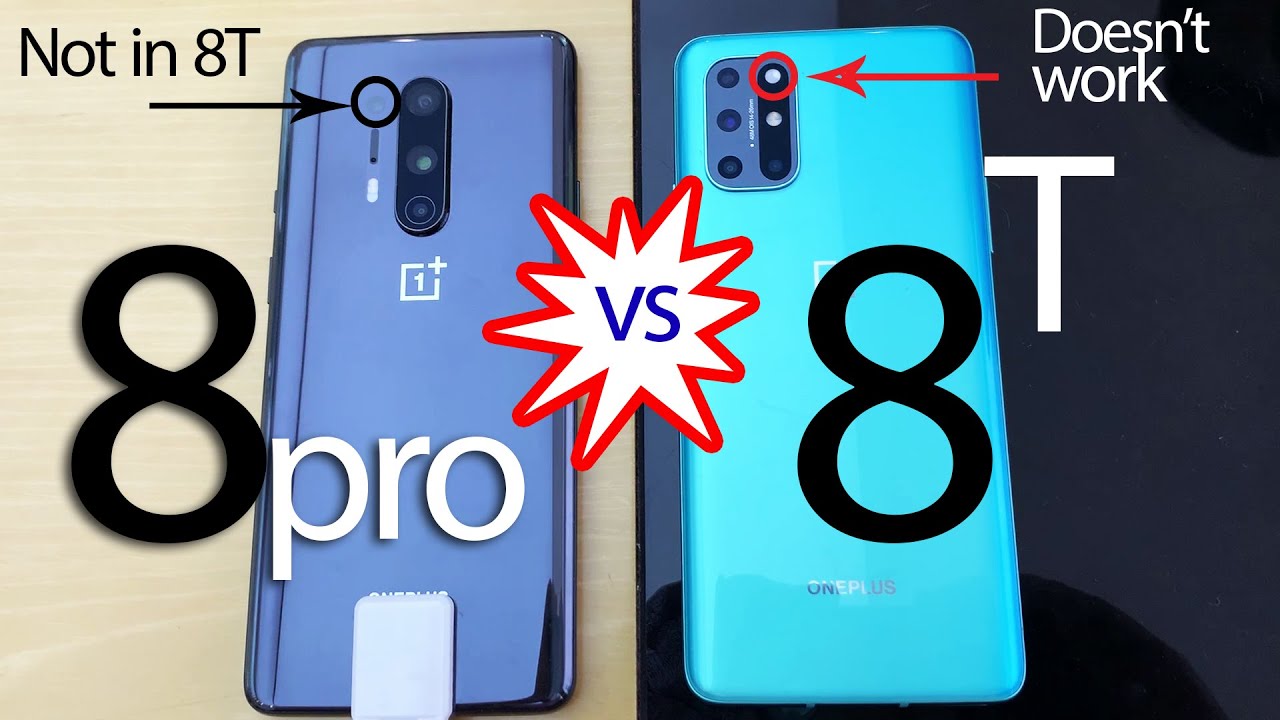OnePlus 8T vs OnePlus 8 Pro - Full Comparison! (Watch Before you Buy)