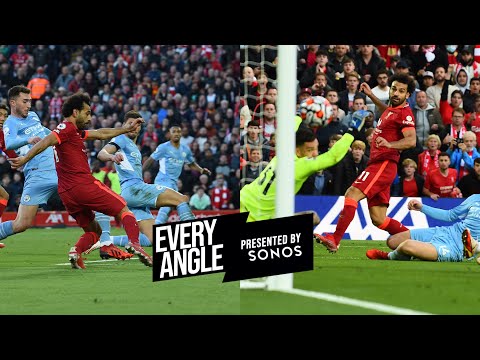Every angle of Mo Salah's stunning solo goal against Manchester City