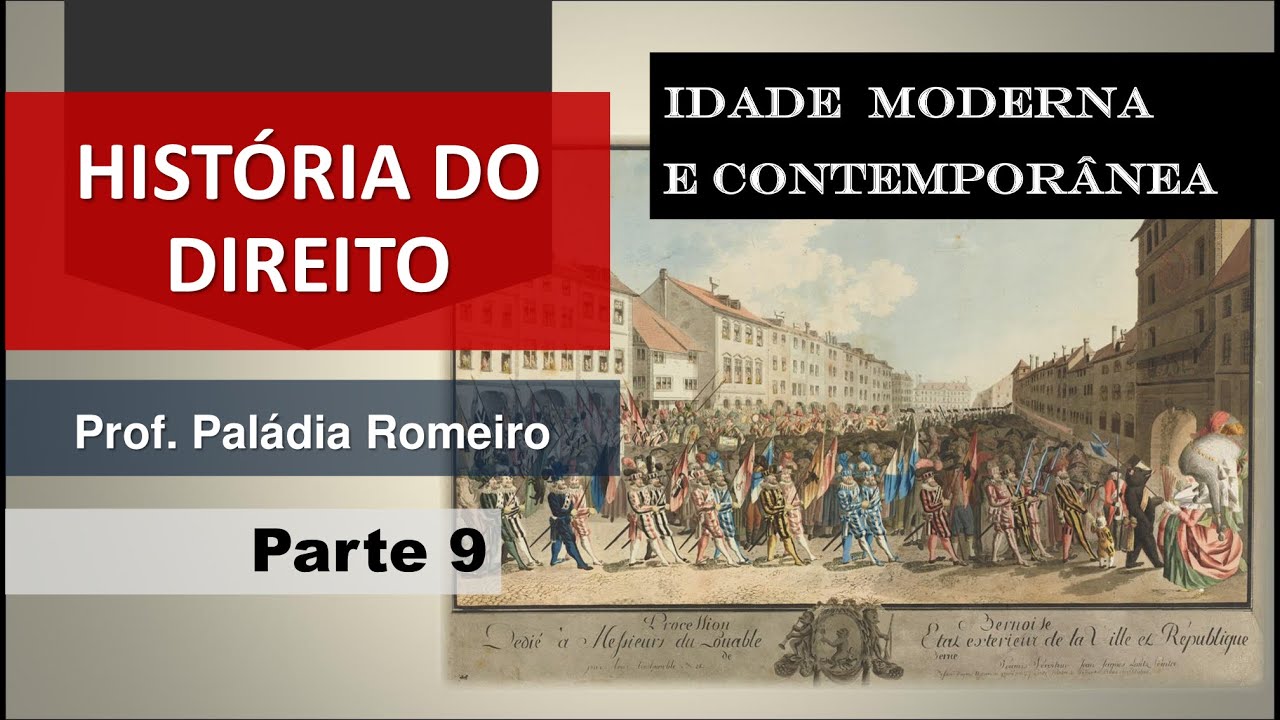 História do Direito pt.9 | Idade Moderna e Contemporânea