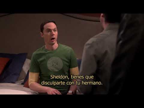 The big bang theory- reconciliación de sheldon y su hermano