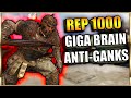This is what Rep 1000 Anti-Ganks looks like - GIGA BRAIN Plays | #ForHonor