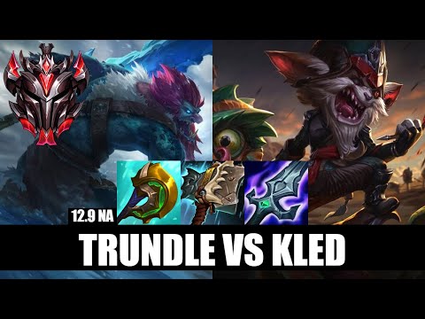Trundle Top vs Kled Grandmaster NA 12.8