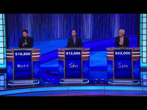 Tonight’s Jeopardy Tournament of Champions will come down to final Jeopardy to determine the winner