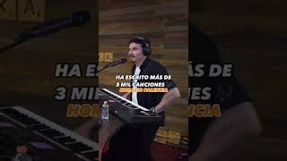 #HoracioPalencia nos habla de las más de 3 mil canciones que ha escrito 👀🎶❤️ ¿cuál es tu favorita?