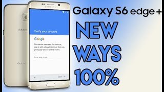 Samsung Galaxy S6 Edge + How To Skip Account Google Bypass frp