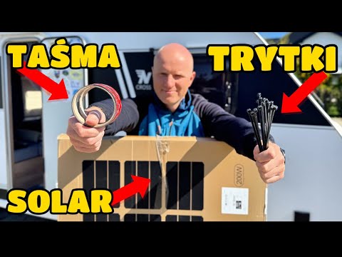 ☀️Bez wiercenia! Szybki montaż panela solarnego Allpowers SF200 😎