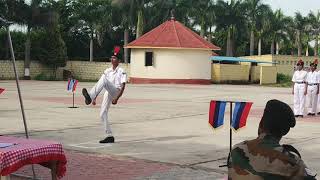preview picture of video '#NCC Md scince college  porbandar pared at pransla ncc catc camp.'