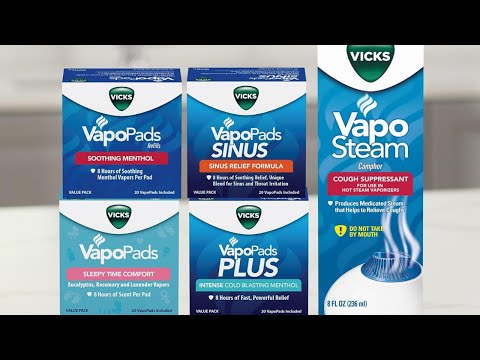 Relieve Cough & Congestion! 🛏️ Vicks Warm Mist Vaporizer for Kids & Babies with Night Light