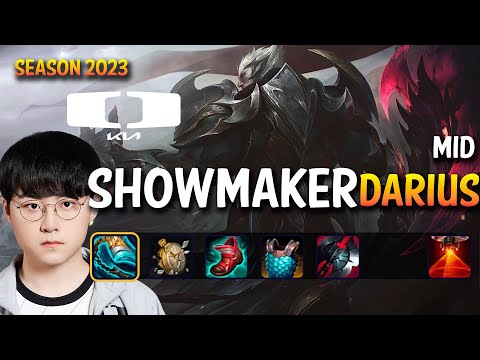 DK Showmaker DARIUS Mid vs SYLAS - Patch 13.12 KR Ranked