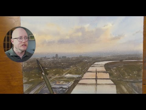 How to Create Depth in Watercolor { 3 Keys }