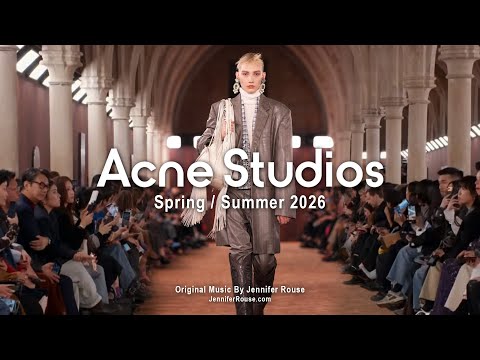 ACNE STUDIOS Spring Summer 2026 Runway Show | Original Music by Jennifer Rouse