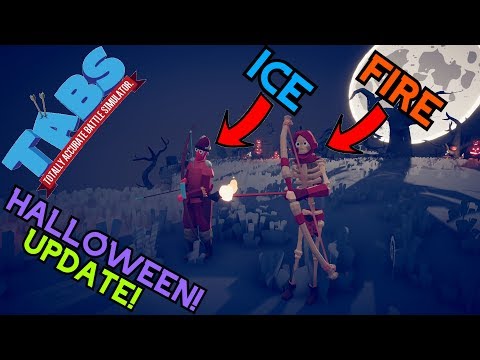 TABS | (Halloween Update!) Fire & Ice Vs Every Units - Totally Accurate Battle Simulator