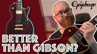 Video thumbnail for Better than a Gibson.... Epiphone Jerry Cantrell Les Paul Custom 'Wino' by Jason Wharton