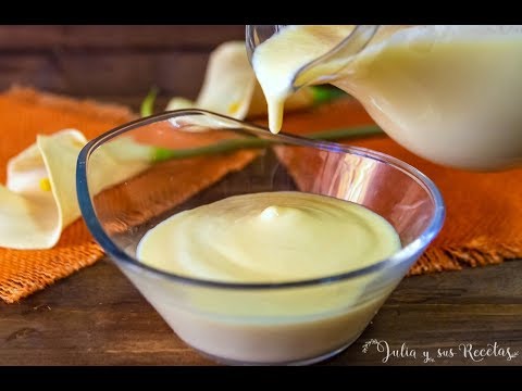 Cómo hacer Crema inglesa | PARA BASE DE HELADOS, MOUSSE, POSTRES...